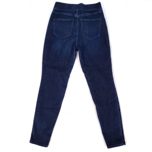 Talbots Petite Pull-on Jegging Skinny Ankle Dark Wash 4P - Picture 3 of 3